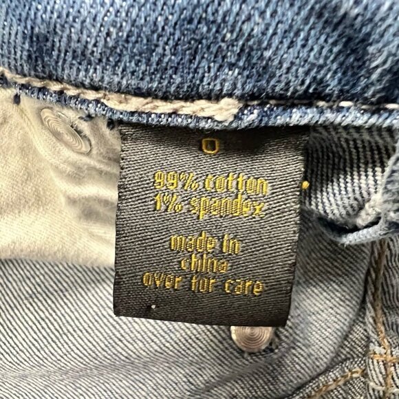 The Limited Women Slim Boyfriend Jeans Blue Stretch Medium Wash Low Rise Denim 0 - Picture 10 of 11